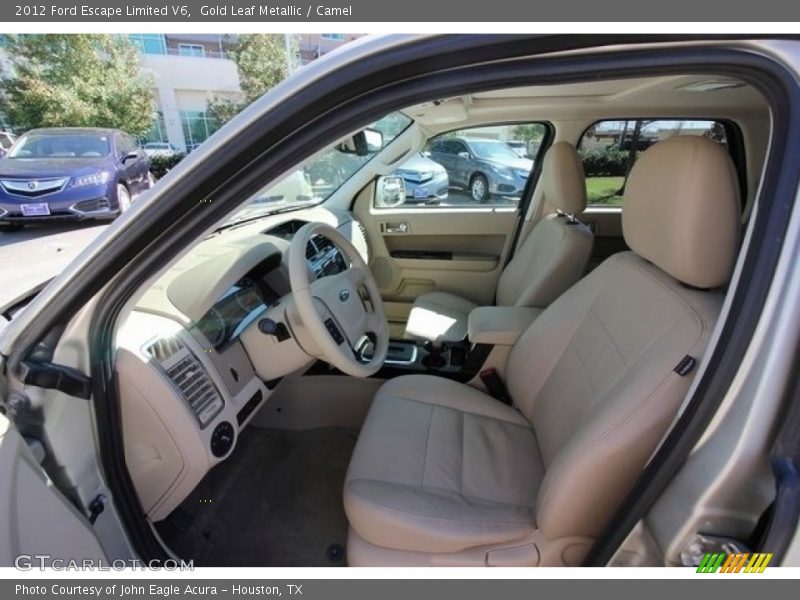 Gold Leaf Metallic / Camel 2012 Ford Escape Limited V6