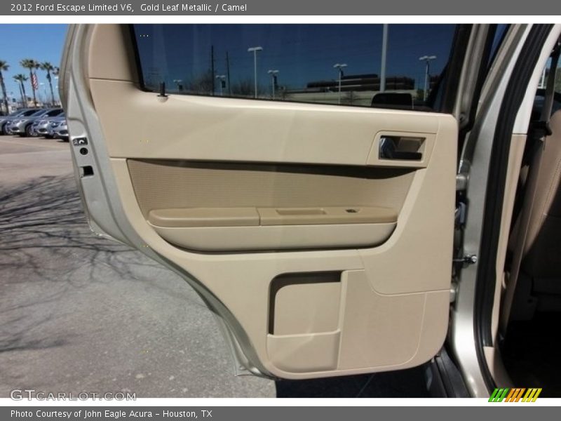 Gold Leaf Metallic / Camel 2012 Ford Escape Limited V6