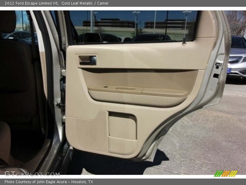 Gold Leaf Metallic / Camel 2012 Ford Escape Limited V6