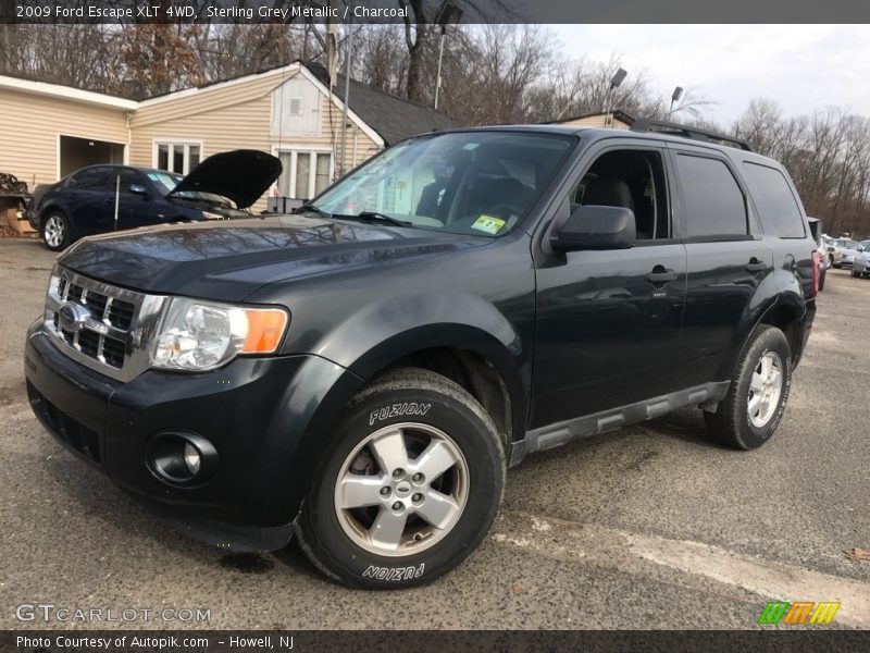 Sterling Grey Metallic / Charcoal 2009 Ford Escape XLT 4WD