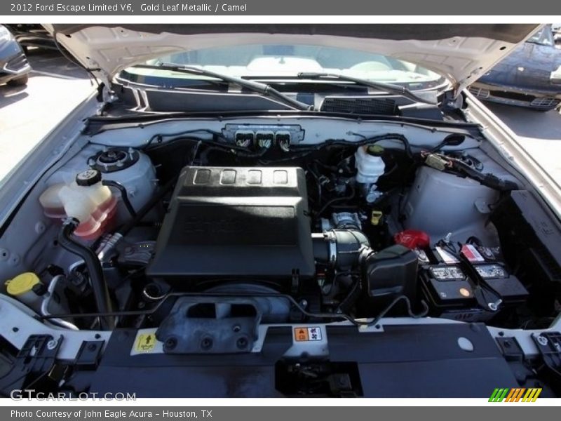 Gold Leaf Metallic / Camel 2012 Ford Escape Limited V6