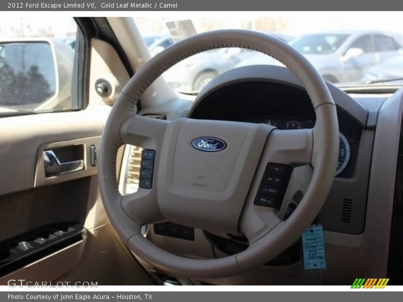 Gold Leaf Metallic / Camel 2012 Ford Escape Limited V6