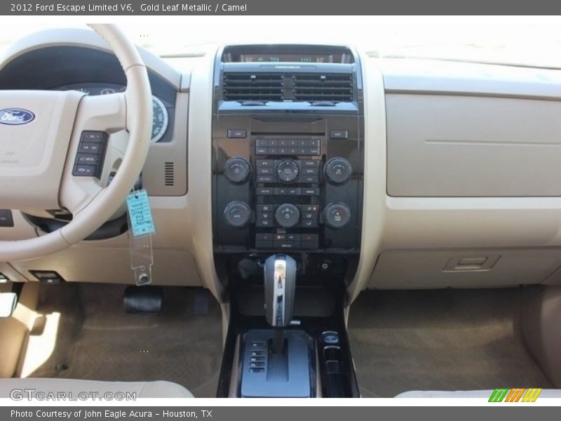 Gold Leaf Metallic / Camel 2012 Ford Escape Limited V6