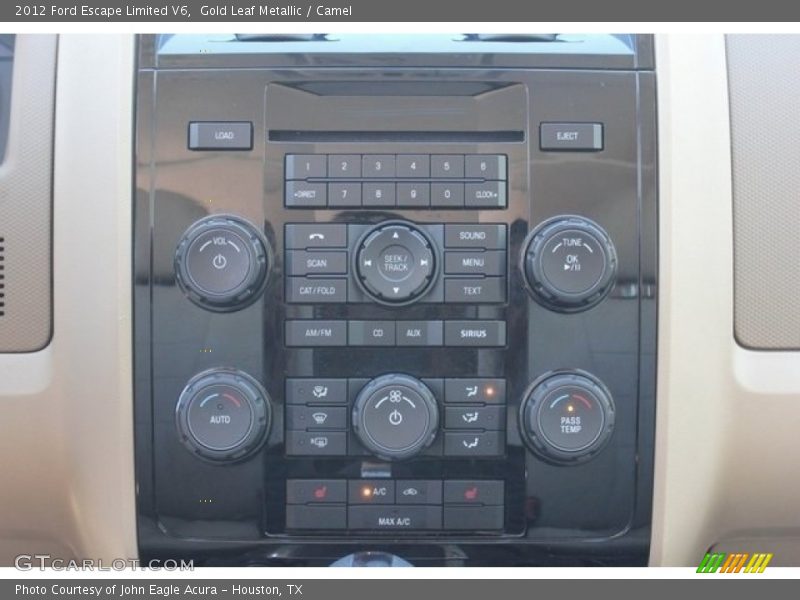 Gold Leaf Metallic / Camel 2012 Ford Escape Limited V6