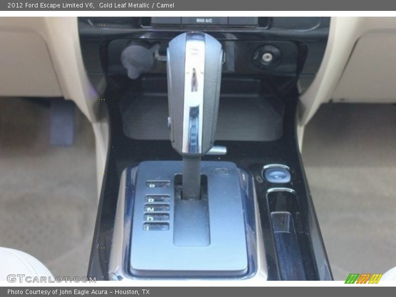 Gold Leaf Metallic / Camel 2012 Ford Escape Limited V6