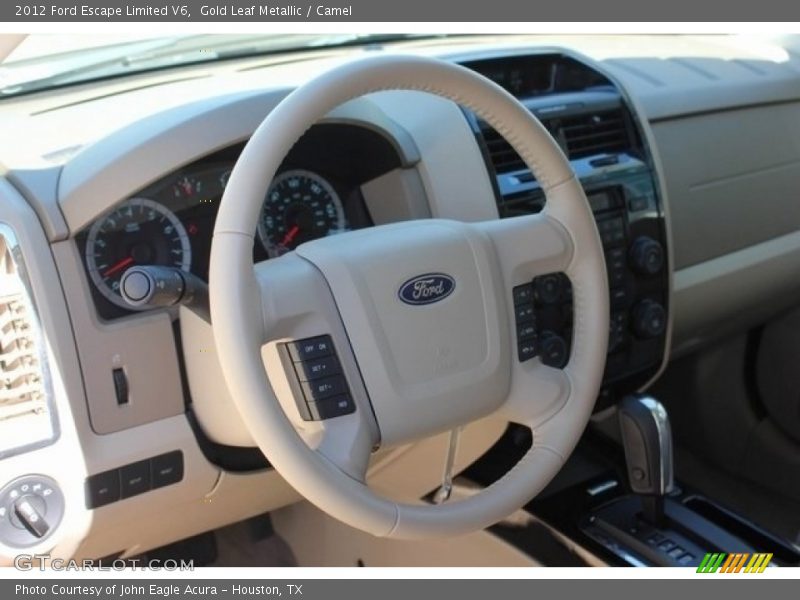 Gold Leaf Metallic / Camel 2012 Ford Escape Limited V6