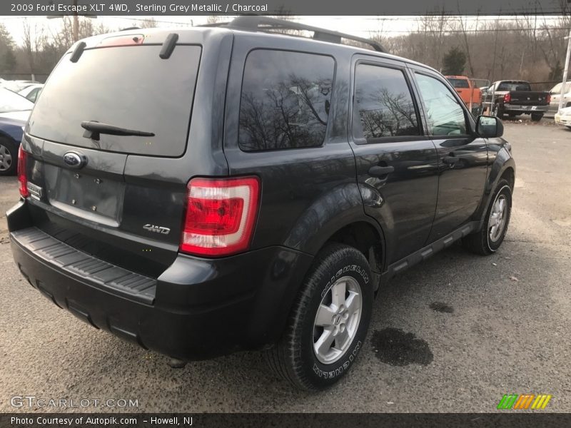 Sterling Grey Metallic / Charcoal 2009 Ford Escape XLT 4WD