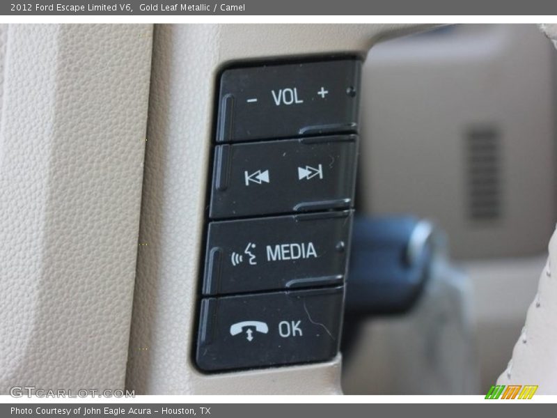 Gold Leaf Metallic / Camel 2012 Ford Escape Limited V6