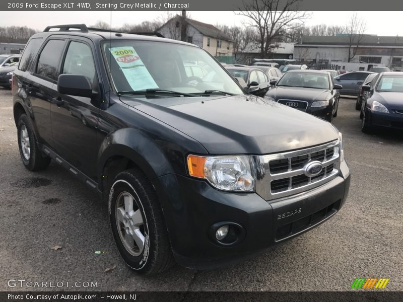 Sterling Grey Metallic / Charcoal 2009 Ford Escape XLT 4WD