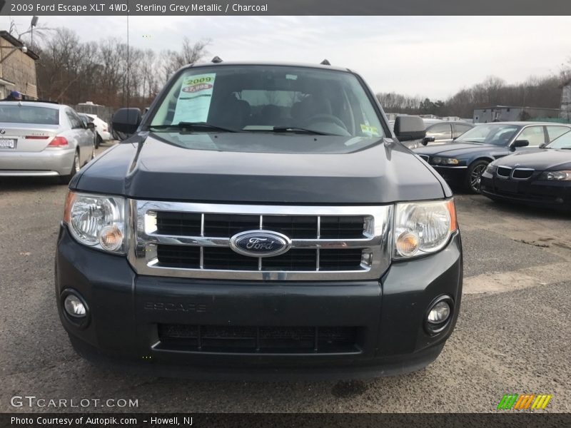 Sterling Grey Metallic / Charcoal 2009 Ford Escape XLT 4WD