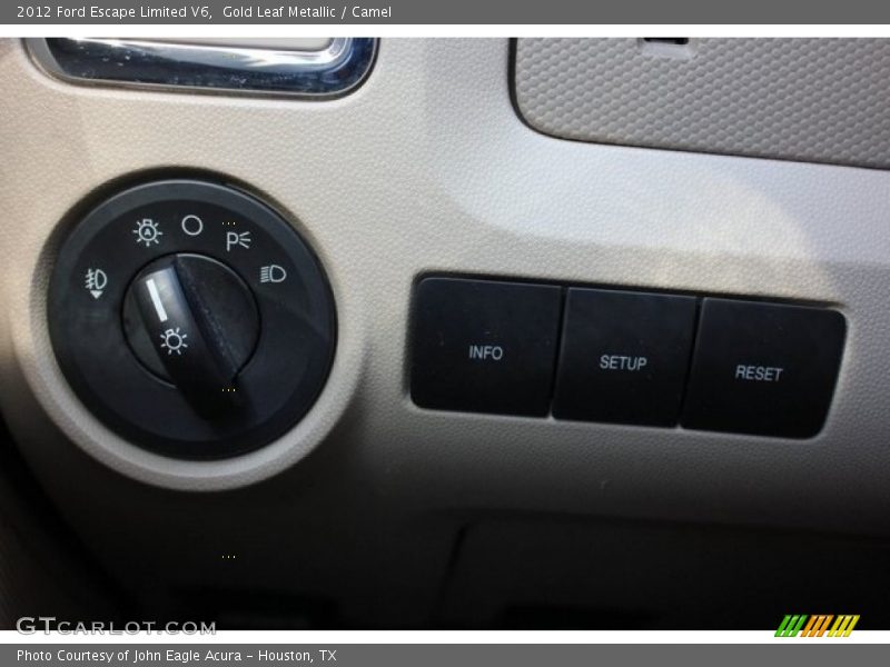 Gold Leaf Metallic / Camel 2012 Ford Escape Limited V6