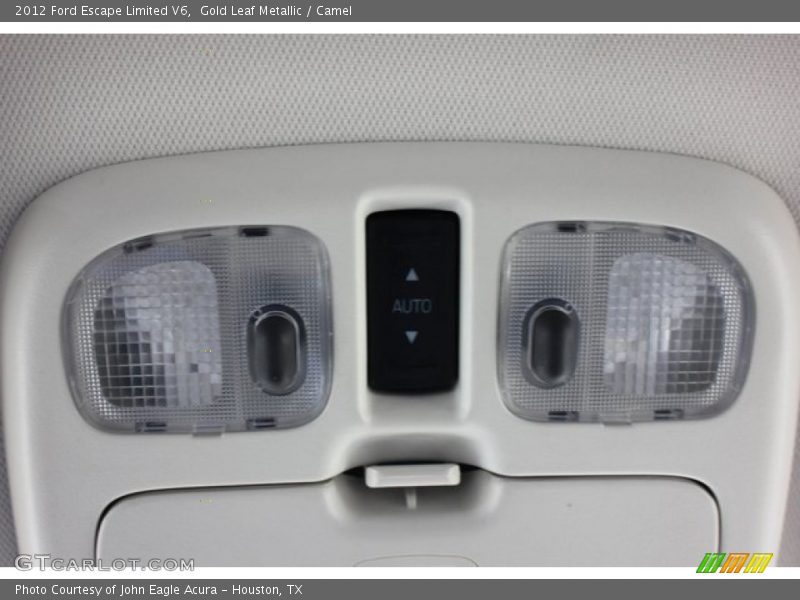 Gold Leaf Metallic / Camel 2012 Ford Escape Limited V6