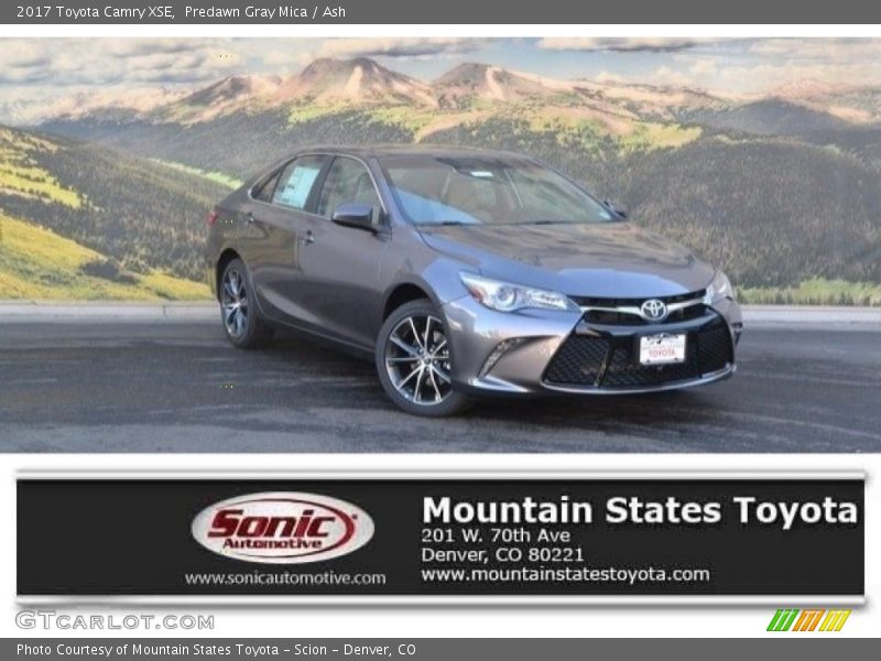 Predawn Gray Mica / Ash 2017 Toyota Camry XSE