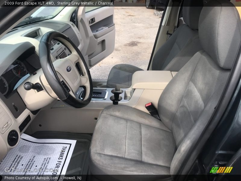 Sterling Grey Metallic / Charcoal 2009 Ford Escape XLT 4WD