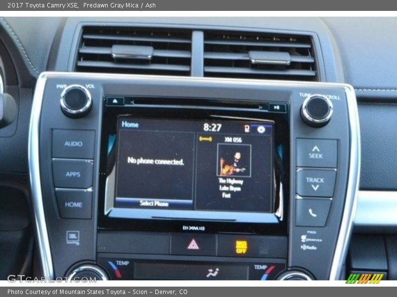 Predawn Gray Mica / Ash 2017 Toyota Camry XSE