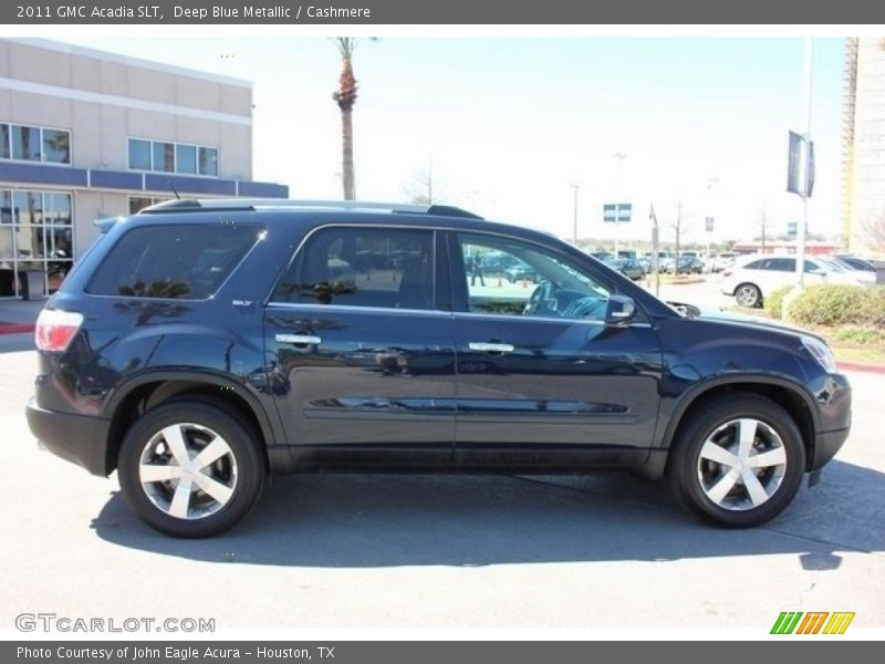 Deep Blue Metallic / Cashmere 2011 GMC Acadia SLT