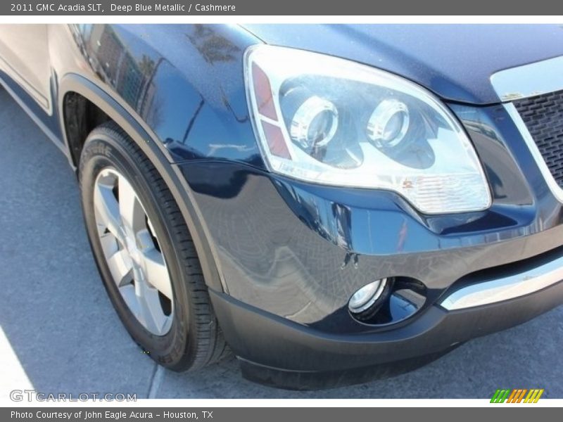 Deep Blue Metallic / Cashmere 2011 GMC Acadia SLT