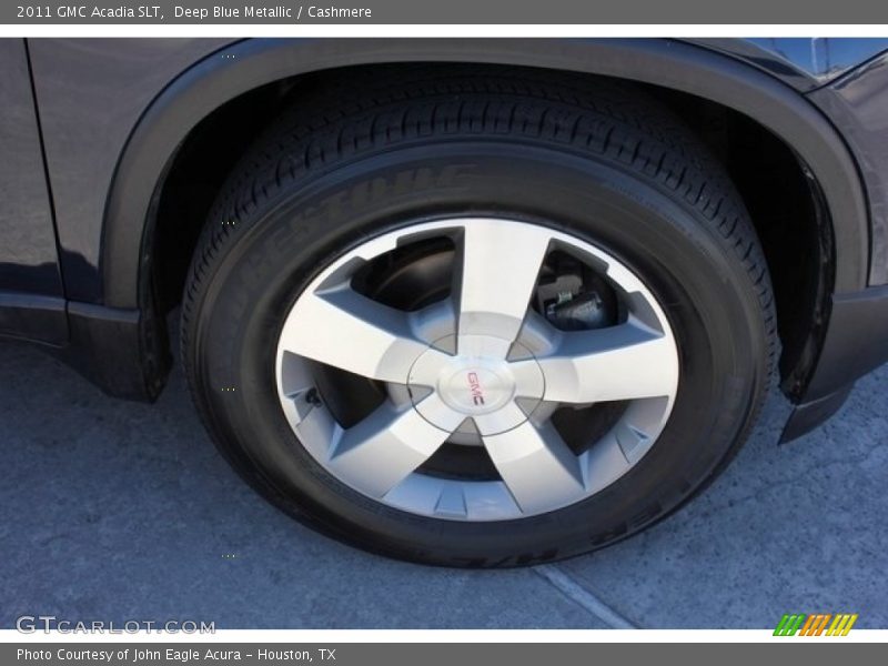 Deep Blue Metallic / Cashmere 2011 GMC Acadia SLT