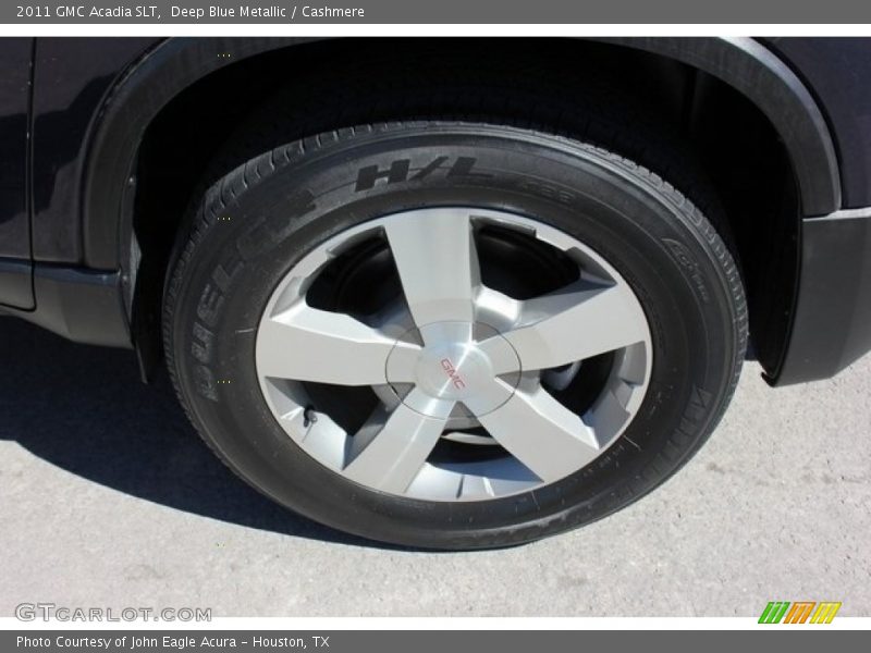 Deep Blue Metallic / Cashmere 2011 GMC Acadia SLT