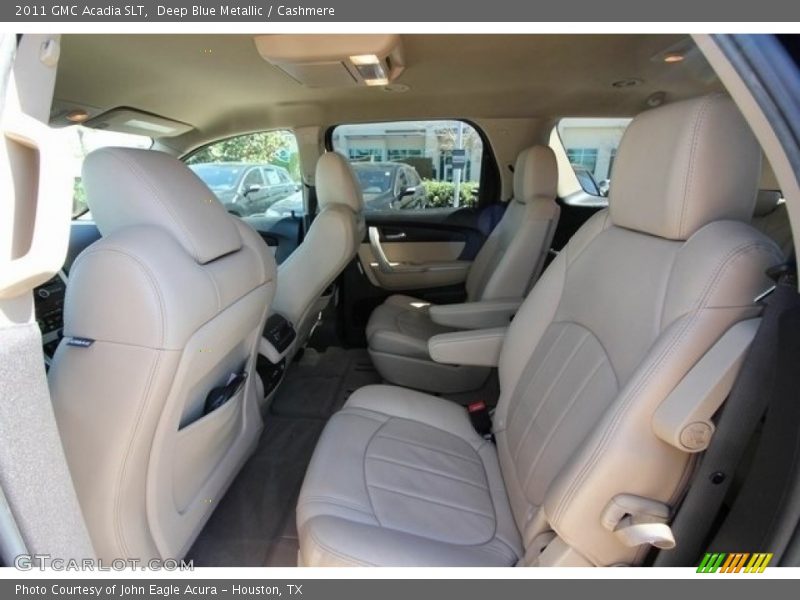 Deep Blue Metallic / Cashmere 2011 GMC Acadia SLT