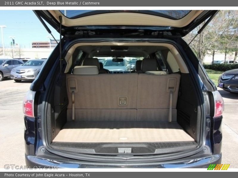 Deep Blue Metallic / Cashmere 2011 GMC Acadia SLT