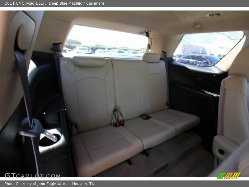 Deep Blue Metallic / Cashmere 2011 GMC Acadia SLT
