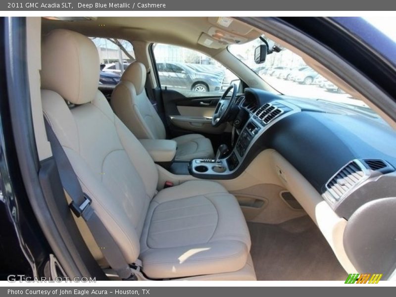 Deep Blue Metallic / Cashmere 2011 GMC Acadia SLT