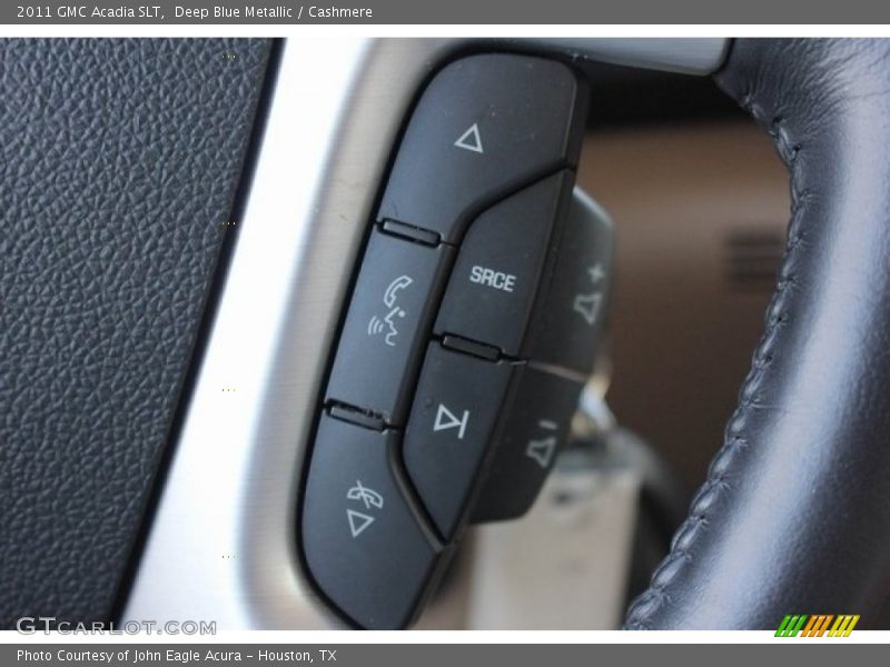 Deep Blue Metallic / Cashmere 2011 GMC Acadia SLT