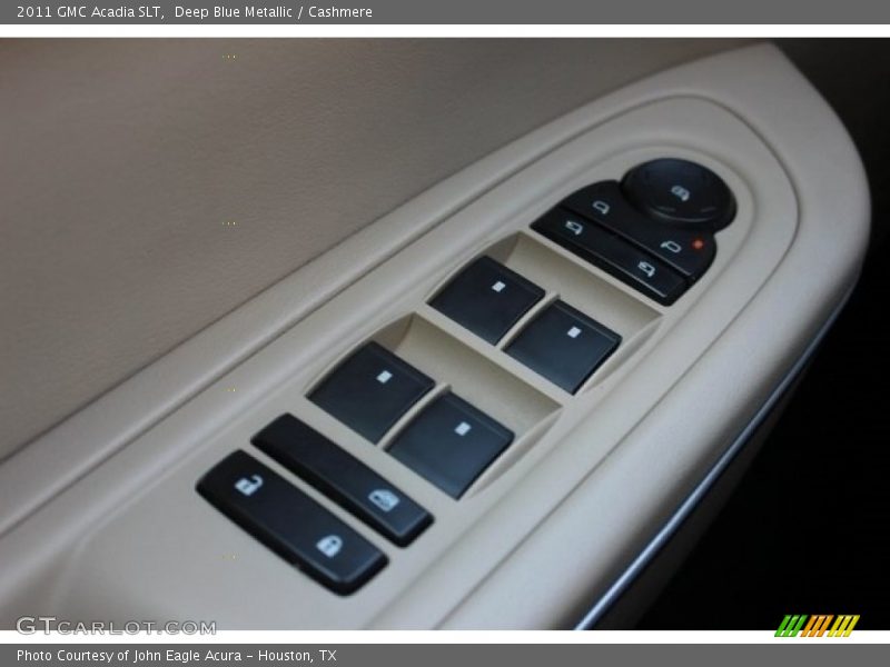 Deep Blue Metallic / Cashmere 2011 GMC Acadia SLT