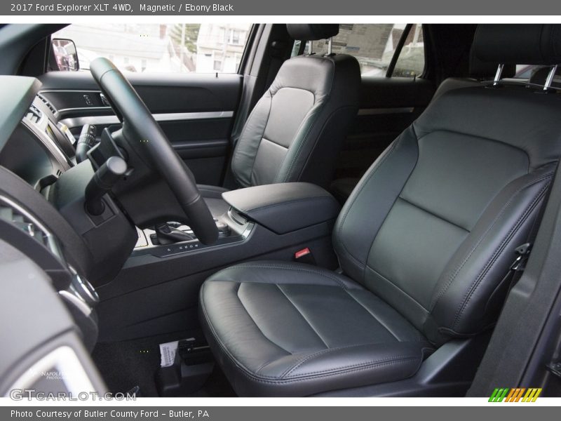 Magnetic / Ebony Black 2017 Ford Explorer XLT 4WD