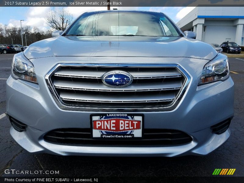 Ice Silver Metallic / Slate Black 2017 Subaru Legacy 2.5i Premium