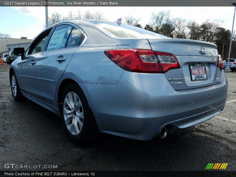 Ice Silver Metallic / Slate Black 2017 Subaru Legacy 2.5i Premium
