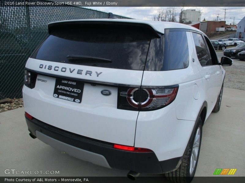 Fuji White / Ebony 2016 Land Rover Discovery Sport HSE 4WD