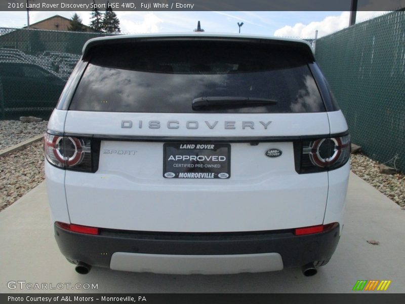 Fuji White / Ebony 2016 Land Rover Discovery Sport HSE 4WD