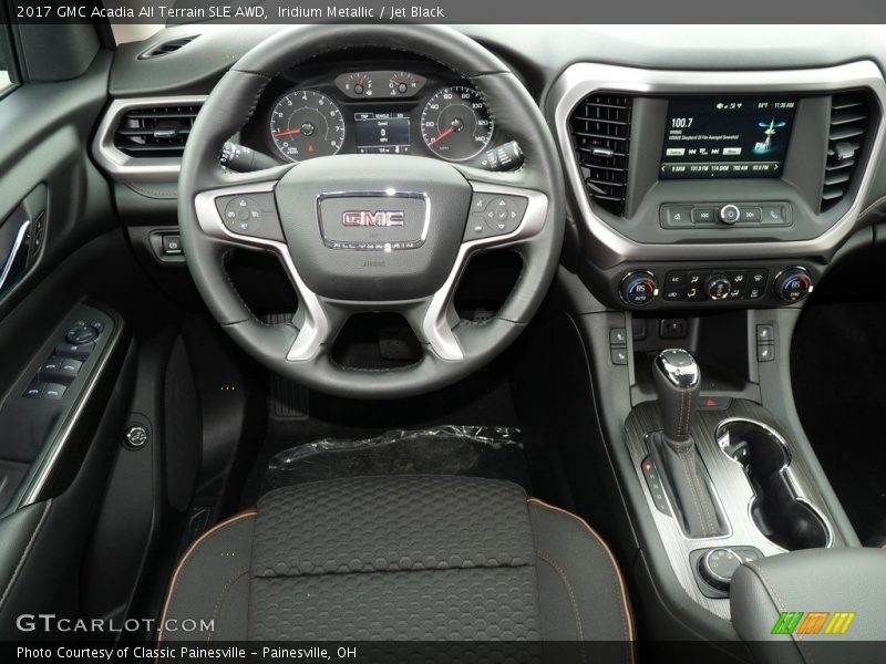 Iridium Metallic / Jet Black 2017 GMC Acadia All Terrain SLE AWD