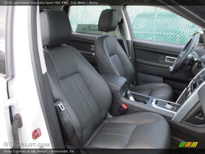 Front Seat of 2016 Discovery Sport HSE 4WD