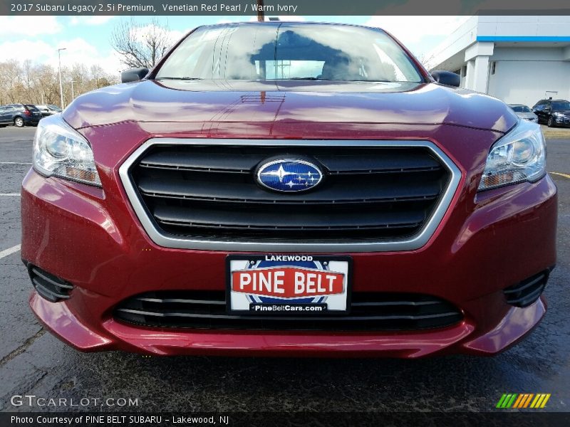 Venetian Red Pearl / Warm Ivory 2017 Subaru Legacy 2.5i Premium
