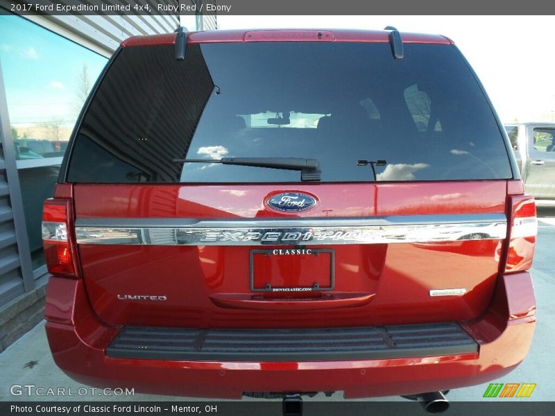 Ruby Red / Ebony 2017 Ford Expedition Limited 4x4