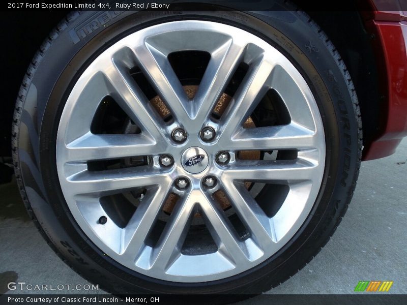 Ruby Red / Ebony 2017 Ford Expedition Limited 4x4
