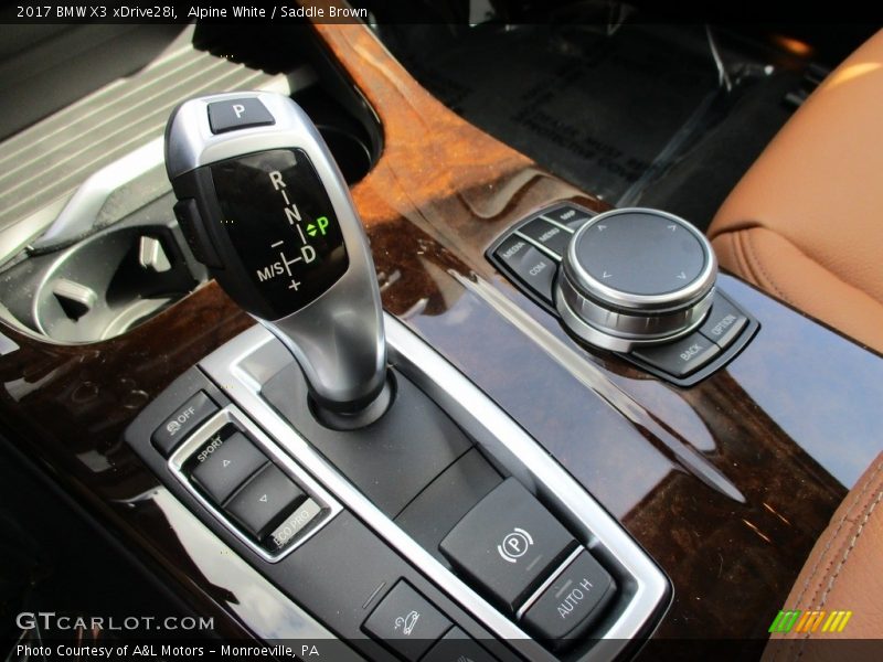 Alpine White / Saddle Brown 2017 BMW X3 xDrive28i