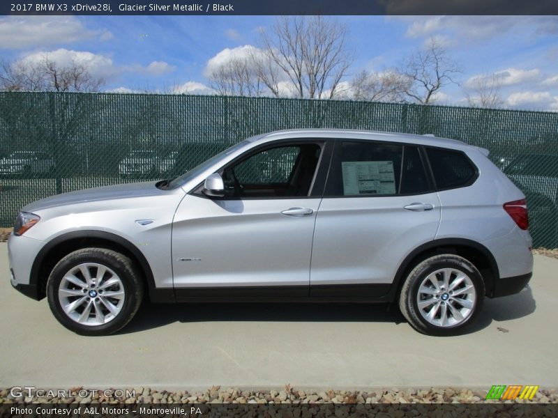  2017 X3 xDrive28i Glacier Silver Metallic