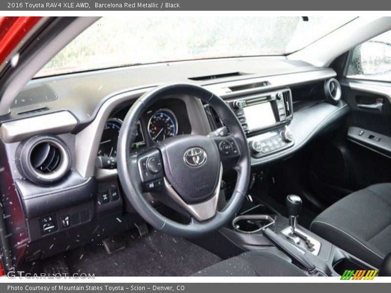 Barcelona Red Metallic / Black 2016 Toyota RAV4 XLE AWD