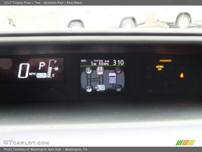  2017 Prius c Two Two Gauges