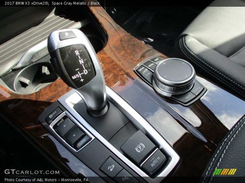 Space Gray Metallic / Black 2017 BMW X3 xDrive28i