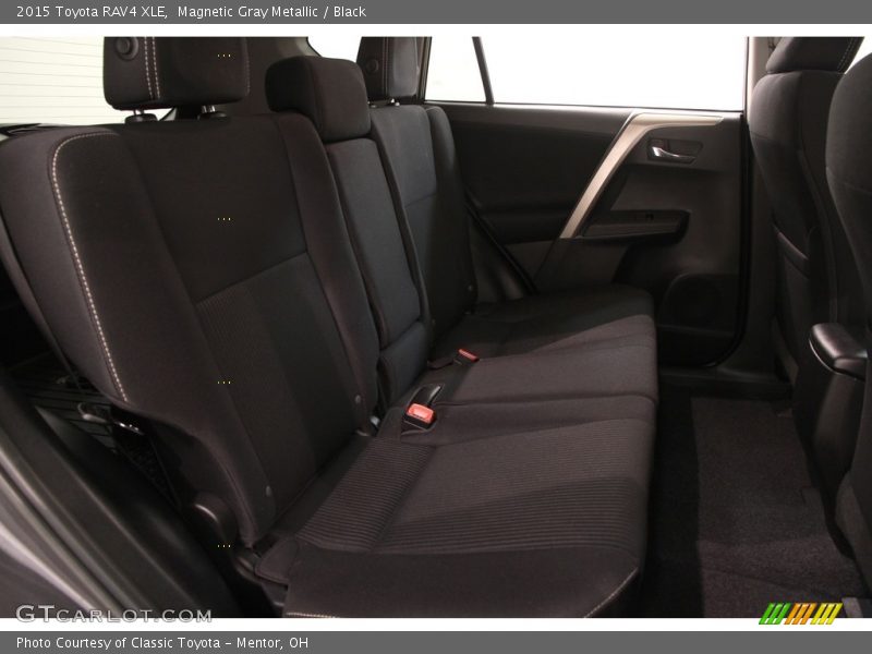 Magnetic Gray Metallic / Black 2015 Toyota RAV4 XLE