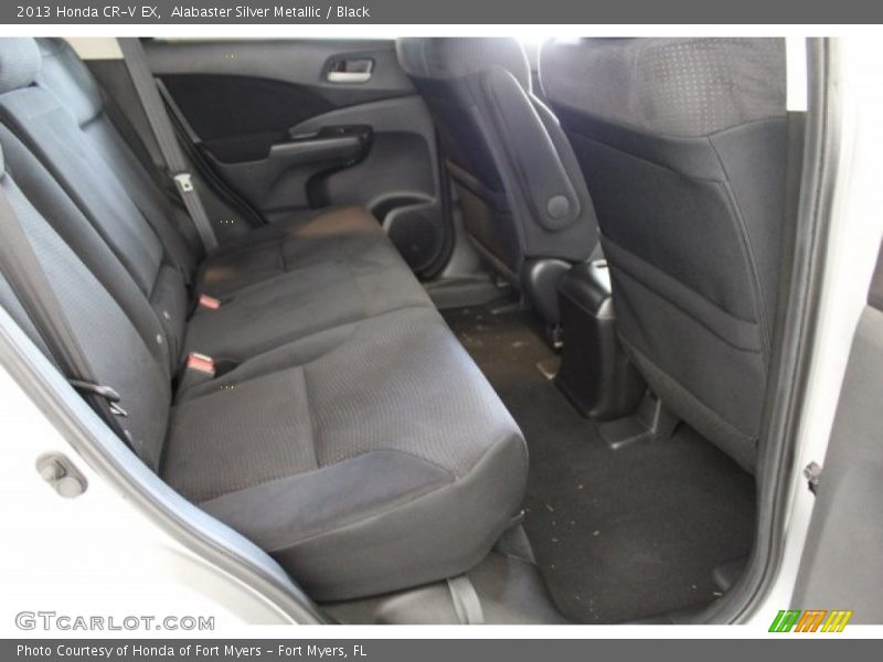 Alabaster Silver Metallic / Black 2013 Honda CR-V EX