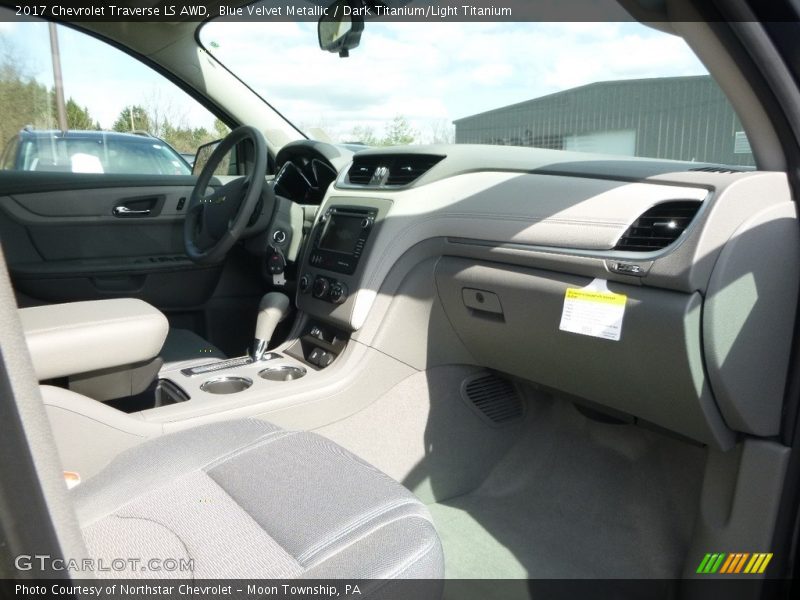 Blue Velvet Metallic / Dark Titanium/Light Titanium 2017 Chevrolet Traverse LS AWD