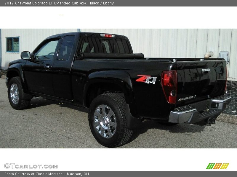Black / Ebony 2012 Chevrolet Colorado LT Extended Cab 4x4