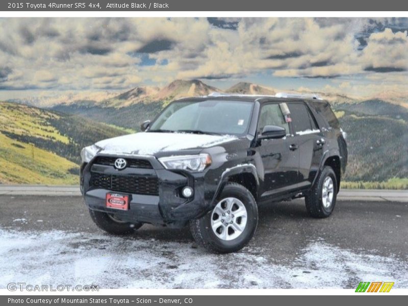 Attitude Black / Black 2015 Toyota 4Runner SR5 4x4