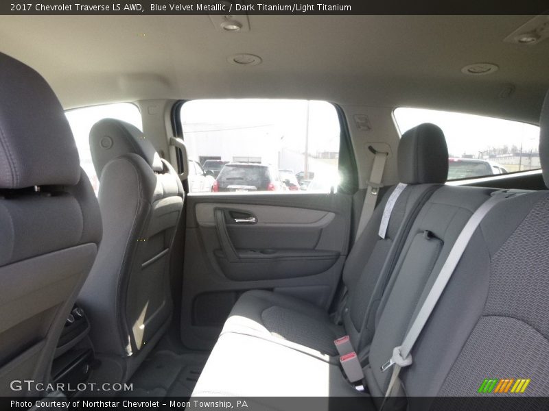 Blue Velvet Metallic / Dark Titanium/Light Titanium 2017 Chevrolet Traverse LS AWD